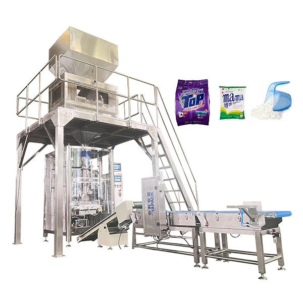 Многофункционална Vffs вертикална автоматична опаковъчна (опаковъчна) машина за прах за пране