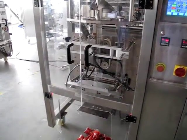 Автоматична машина за пакетиране на саше от кетчуп с доматена паста