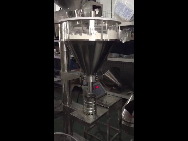 Машина за пакетиране на брашно Вертикална форма Запълване на машина за запечатване 1 кг Машина за опаковане на брашно